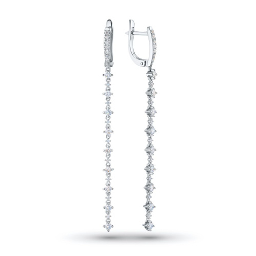 Серьги из белого золота э4712сг03180600