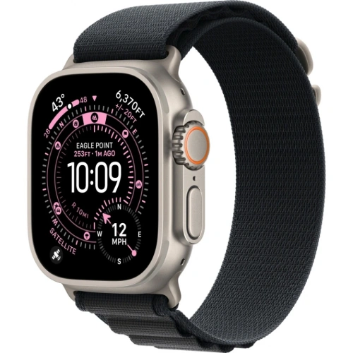 Смарт-часы Apple Watch Ultra 3 49mm Natural Titanium Case with Black Alpine Loop (L)