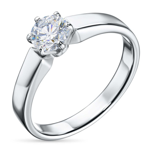 Помолвочное кольцо из белого золота э0912кц05166200_white