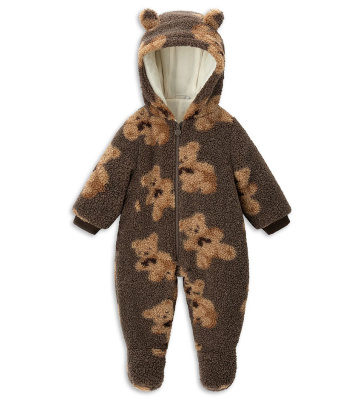 Комбинезон утепленный для маленького мальчика