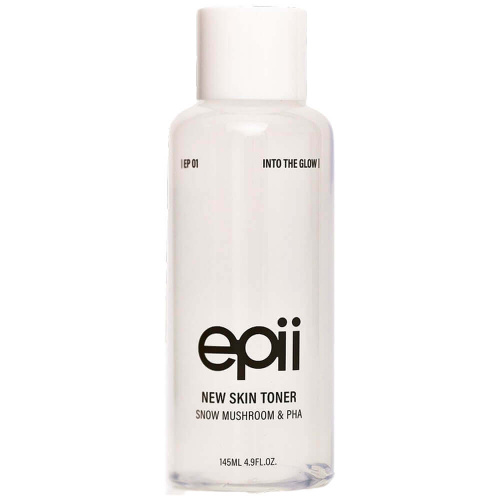 Пилинг-тоник с PHA для сияния кожи epii New Skin Toner Snow Mushroom & PHA