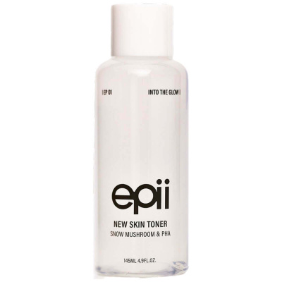 Пилинг-тоник с PHA для сияния кожи epii New Skin Toner Snow Mushroom & PHA