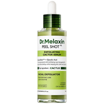 Деликатный пилинг с экстрактом кактуса Dr.Melaxin Peel Shot Exfoliating Cactox Serum