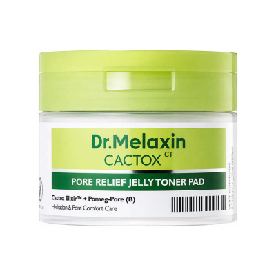 Увлажняющие тонер-пэды с экстрактом кактуса Dr.Melaxin Cactox Pore Relief Jelly Toner Pad
