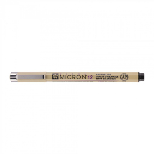 Линер Sakura "PIGMA MICRON 12" 0,70 мм, черный