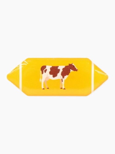 Стикер объемный "Конфета. Коровка"