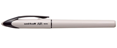 Роллер Uni-Ball AIR UBA-188C-M, 0,5 мм, цвет корпуса серо-бежевый, цвет чернил черный