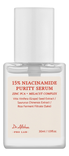 Сыворотка для лица с ниацинамидом и цинком 15% Niacinamide Purity Serum 30мл