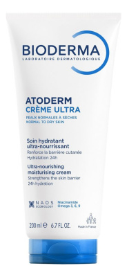 Крем для лица и тела Atoderm Ultra-Nourishing Moisturising Cream: Крем 200мл