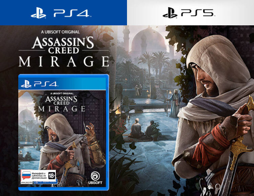 Assassin's Creed Mirage Стандартное издание (PS4/PS5)