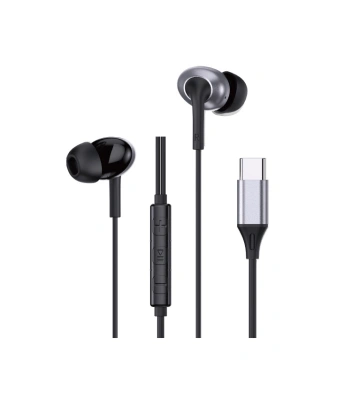 Проводная стерео-гарнитура WIWU Earbuds EB318 Type-C (черный)