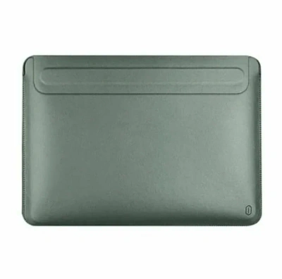 Чехол для ноутбука WIWU Skin Pro Slim Stand Sleeve для Apple MacBook Pro 13.3" с подставкой (зеленый)