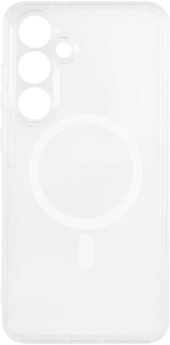 Чехол moonfish MagSafe для Galaxy S24 FE силикон прозрачный
