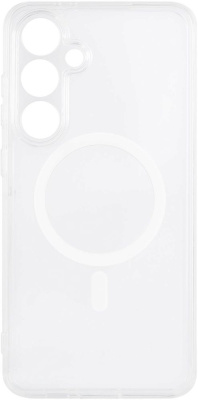 Чехол moonfish MagSafe для Galaxy S24 FE силикон прозрачный