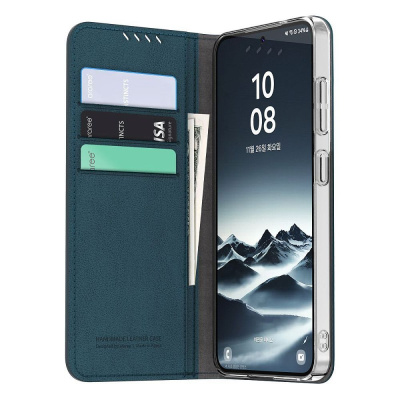 Чехол Araree Mustang Diary для Galaxy для Galaxy S25+ кожа синий