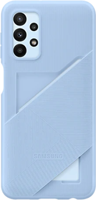 Чехол Samsung Card Slot Cover A23 голубой