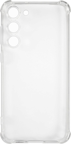Чехол moonfish для Galaxy S23+ с усиленными углами, силикон прозрачный
