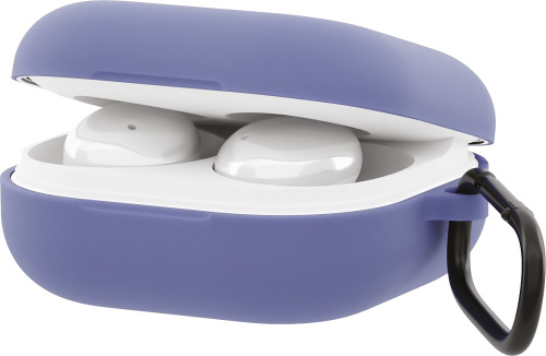 Чехол moonfish для Galaxy Buds FE | Buds2 Pro | Buds2 | Buds Pro | Buds Live лавандовый серый