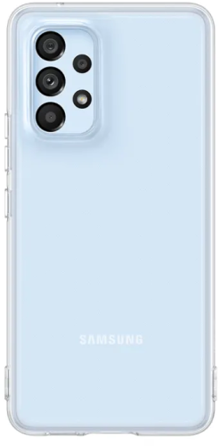 Чехол Samsung Soft Clear Cover A53 Прозрачный