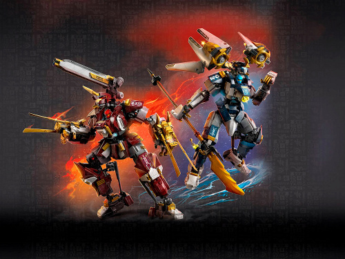 Ninjago 71870 Конструктор Механические Титаны-Близнецы