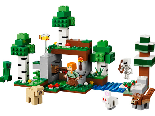 Minecraft 21593 Конструктор LEGO Minecraft Путешествие первой ночи