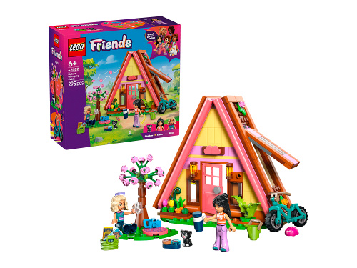 Friends 42682 Конструктор LEGO FRIENDS Каркасный домик на природе