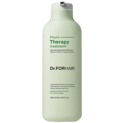 Бессиликоновая маска для ломких волос Dr.Forhair Phyto Therapy Treatment 500 мл