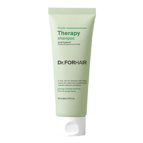 Бессиликоновый шампунь для тонких волос Dr.Forhair Phyto Therapy Shampoo 70 мл