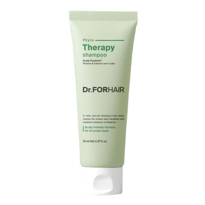 Бессиликоновый шампунь для тонких волос Dr.Forhair Phyto Therapy Shampoo 70 мл