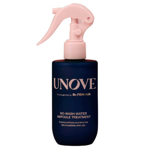 Восстанавливающий термозащитный спрей для волос Unove No-Wash Water Ampoule Treatment