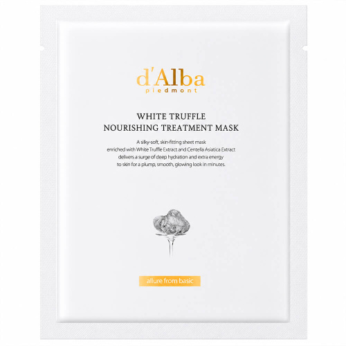 Питательная тканевая маска для лица d'Alba White Truffle Nourishing Treatment Mask