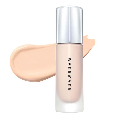 Матовый тональный флюид для лица WAKEMAKE Water Velvet Cover Foundation SPF38 PA++ 19 Porcelain