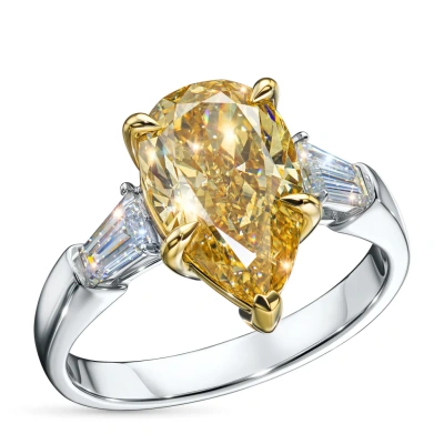 Кольцо из комбинированного золота э4812кц06261353