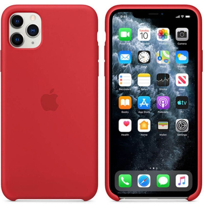 Чехол-накладка Devia Nature Series Silicone Case для Apple iPhone 11 Pro Max (Red)