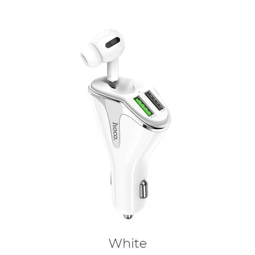 Автомобильное зарядное устройство Hoco E47 Pro Traveller 3.1A (2xUSB) (White)
