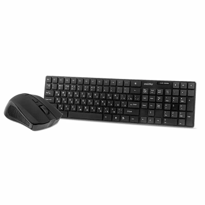 Беспроводной комплект Smartbuy ONE клавиатура +  мышь (SBC-229352AG-K) (черный)