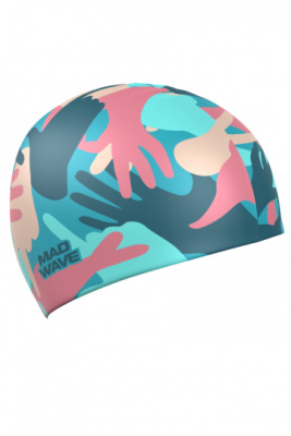 Силиконовая шапочка для плавания Hands