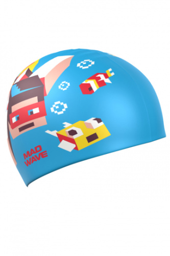Силиконовая шапочка для плавания Diver