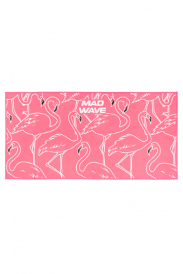 Microfiber towel Flamingo