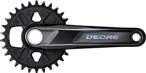 Система Shimano Deore FC-M6100-1 Hollowtech II (175 мм с кареткой 32)