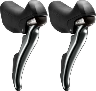Шоссейные пистолеты Shimano Tiagra ST-4700 (2x10) (матовый графит правый)