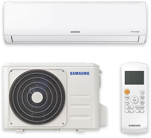 Сплит-система Samsung AR12TXHQASI, до 35 м², Inverter, белый