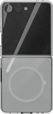 Чехол VLP Puro Case MagSafe для Galaxy Z Flip8 прозрачный