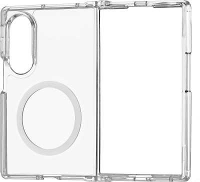 Чехол uBear Real Mag для Galaxy Z Fold8 MagSafe прозрачный