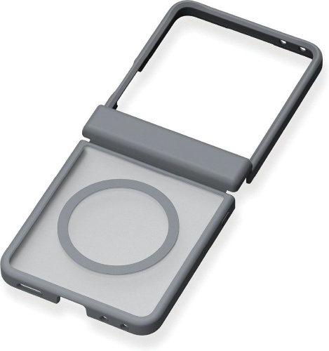 Чехол uBear Cloud Mag Case для Galaxy Z Flip8 MagSafe серый