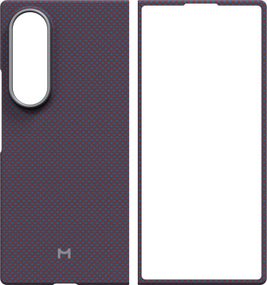 Чехол Magssory Aramid Case для Galaxy Z Fold8 Ultra, кевлар бордовый