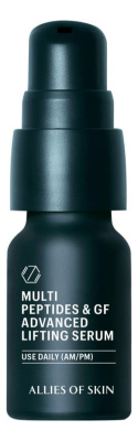 Разглаживающая мультипептидная сыворотка для лица с фактором роста Multi Peptides & GF Advanced Lifting Serum: Сыворотка 7мл