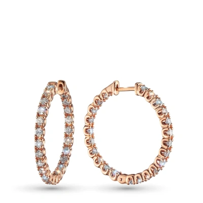 Серьги из красного золота э0212сг03210906
