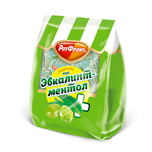 Карамель Эвкалипт-Ментол, Рот Фронт, 250 гр.