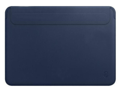 Чехол для ноутбука WIWU Skin New Pro II PU Leather Sleeve для Apple MacBook Pro 14.2" (синий)